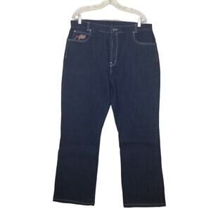 NWT SAG Harbor Sport Women's Denim Blue Jeans 5 Pockets  Size 16